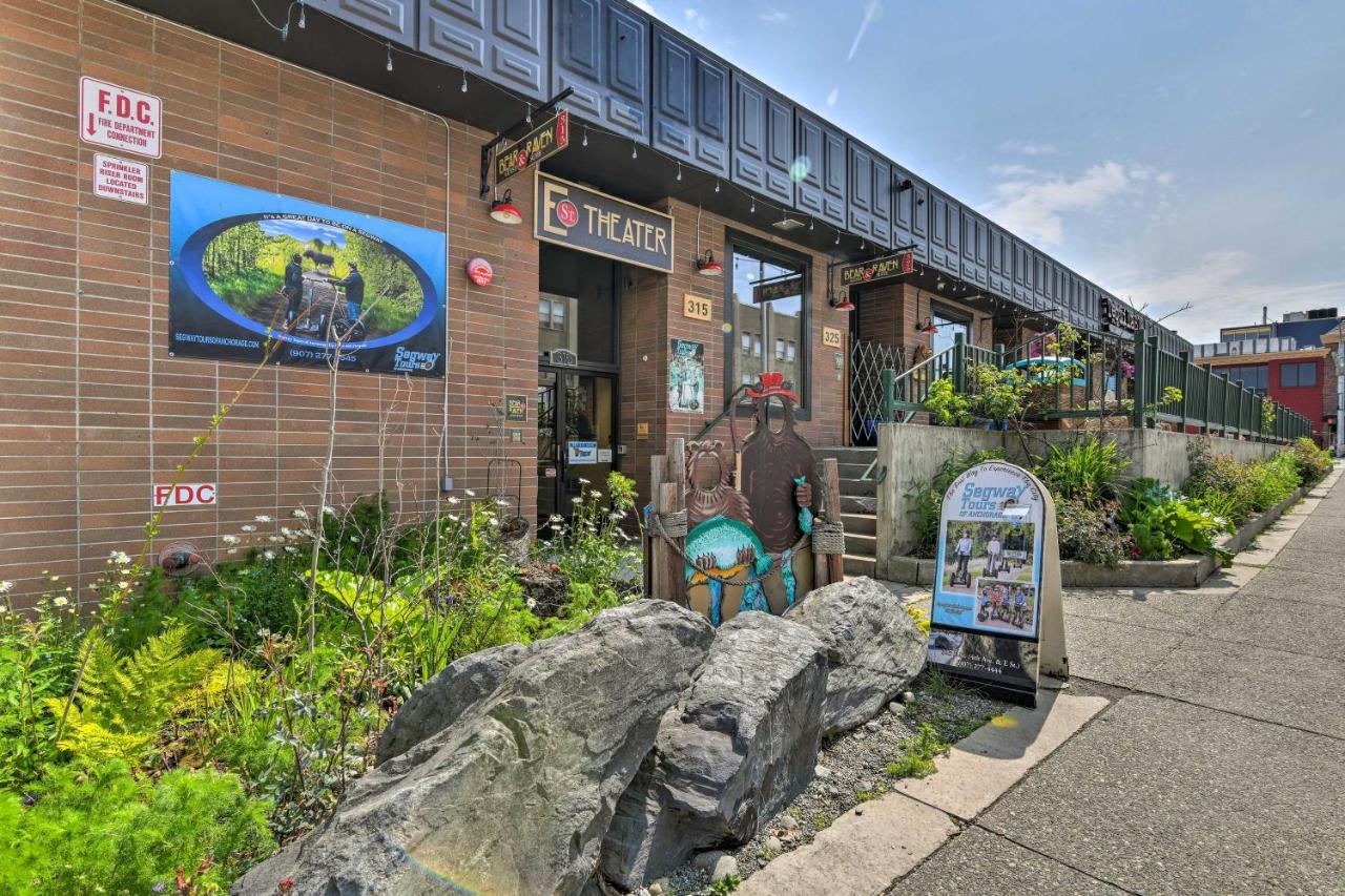 Idyllic Dtwn Anchorage Condo With Fireplace! Exterior photo